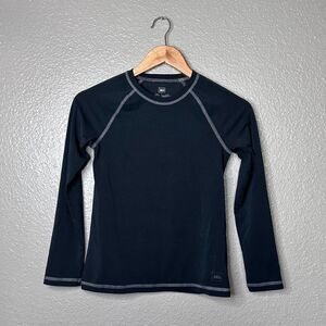 REI Co-op Base layer Black Kids Medium 10 12